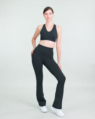 Allegro Flared Legging | Moonrock Black