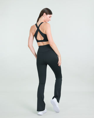 Allegro Flared Legging | Moonrock Black