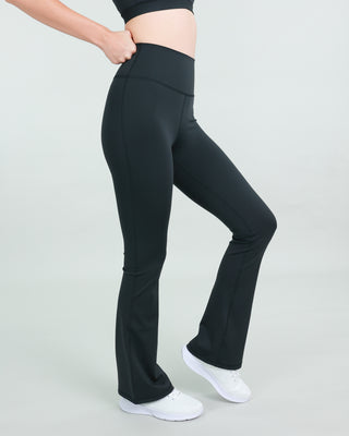 Allegro Flared Legging | Moonrock Black