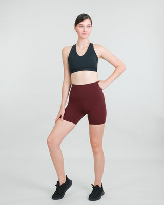 Flex Short | Mulberry Red