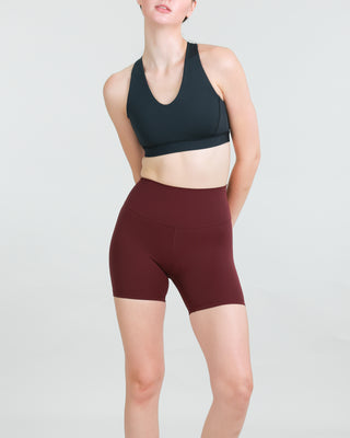 Flex Short | Mulberry Red