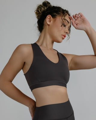Vigorside Bra | Dark Mocha